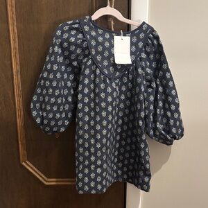 Zara Floral Navy Girl’s Dress